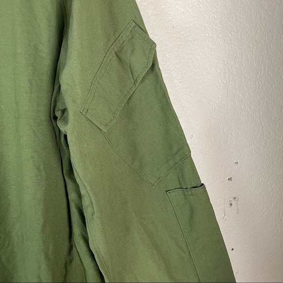 Army Vintage Long Sleeve Shirt Size L/XL - Picture 4 of 12